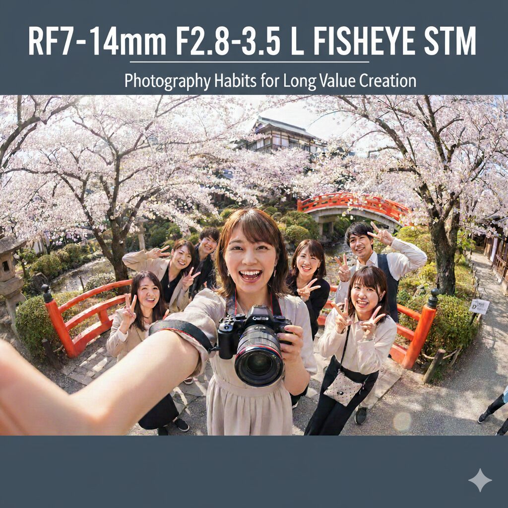 RF7-14mm F2.8-3.5 L FISHEYE STM 長期運用で価値を出す撮影習慣
