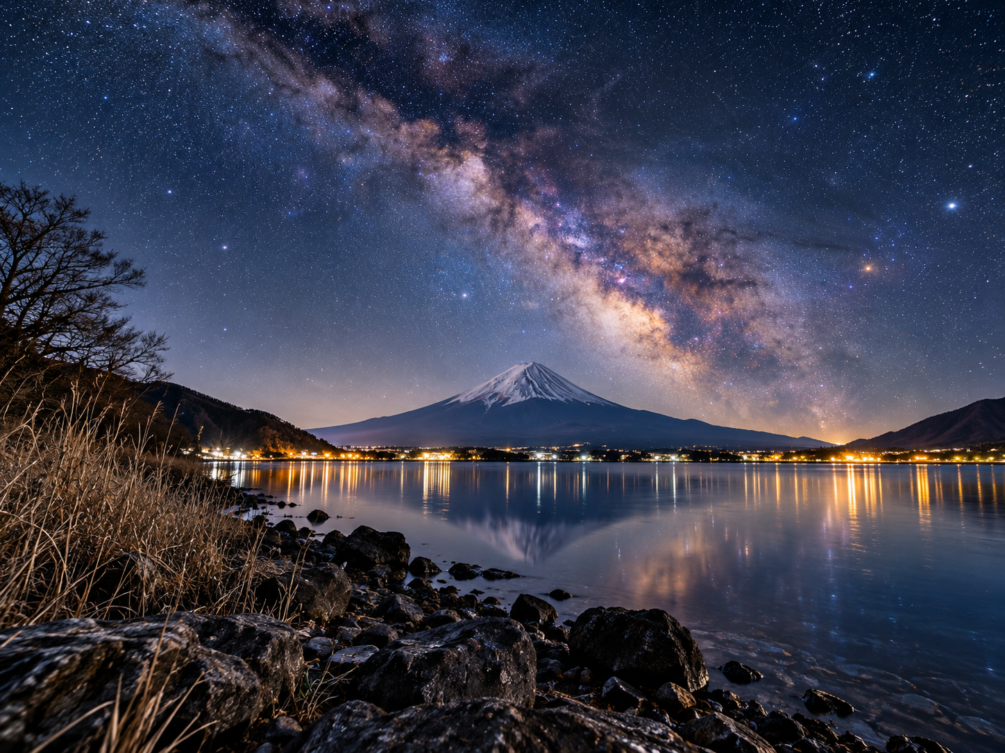 RF14mm F1.4 L VCMの超広角風景撮影をイメージした海辺の鳥居と波の参考作例
