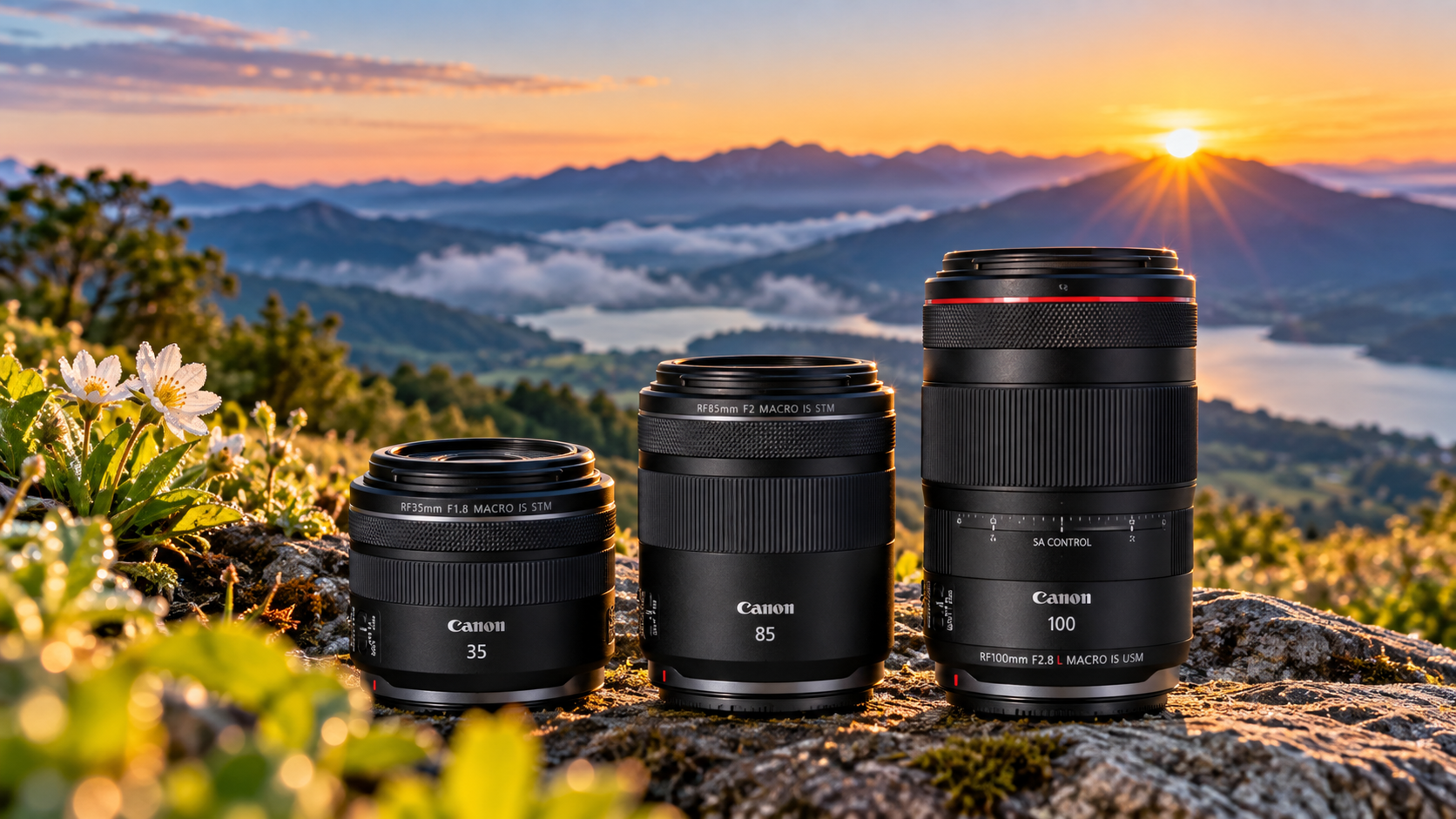 マクロレンズで風景撮影はできる？RF35mm・RF85mm・RF100mmの違いと使い分け